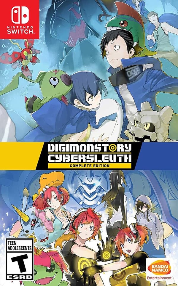 Digimon Story Cyber Sleuth: Complete Edition - Nintendo Switch (brukt)