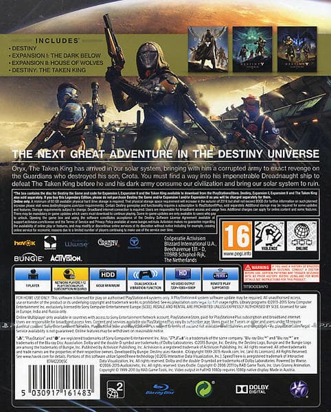 Destiny: The Taken King - Legendary Edition (PS4) (Fyndvara)