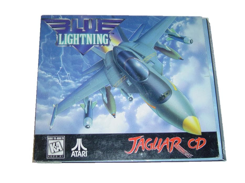Blue Lightning Atari Jaguar CD