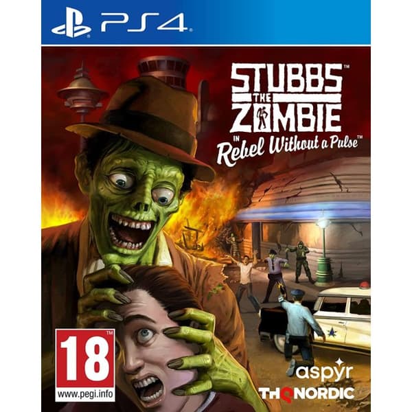 Ps4 Stubbs The Zombie In Rebel Without A Pulse (PS4)