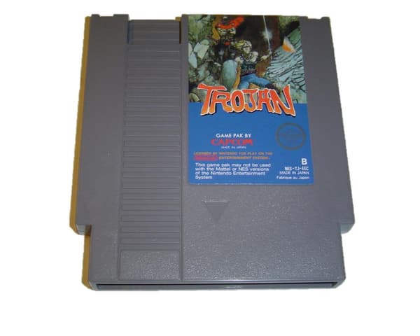 Trojan Nintendo 8-bit NES PAL-B BEGAGNAD