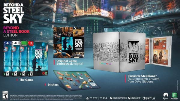 Beyond a Steel Sky - Beyond A Steelbook Edition (PlayStation 4)
