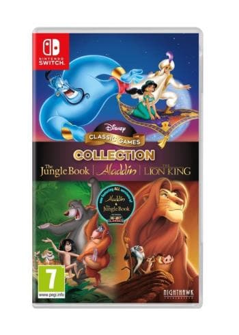 Disney Classic Games Collection: The Jungle Book, Aladdin,  The Lion King (nintendo Switch) (Nintendo Switch)