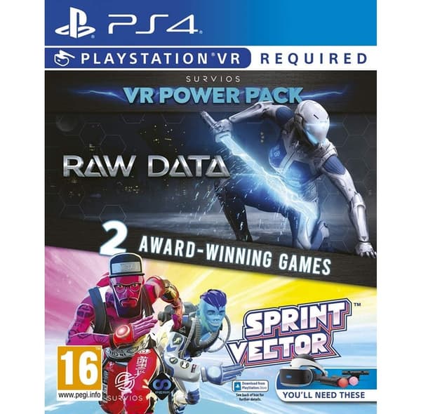 Survios VR Power Pack: Raw Data + Sprint Vector - Playstation 4