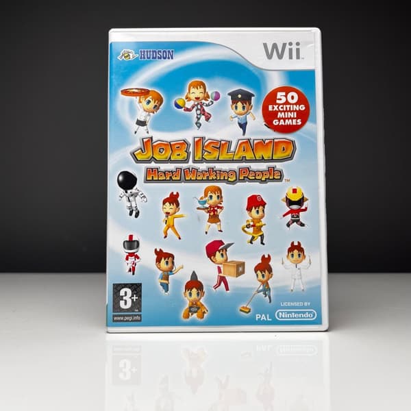 Job Island Hard Working People - Nintendo Wii