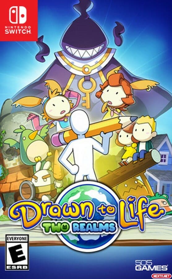 Drawn to Life: Two Realms (NL/FR) (Code in a Box) (Nintendo Switch)