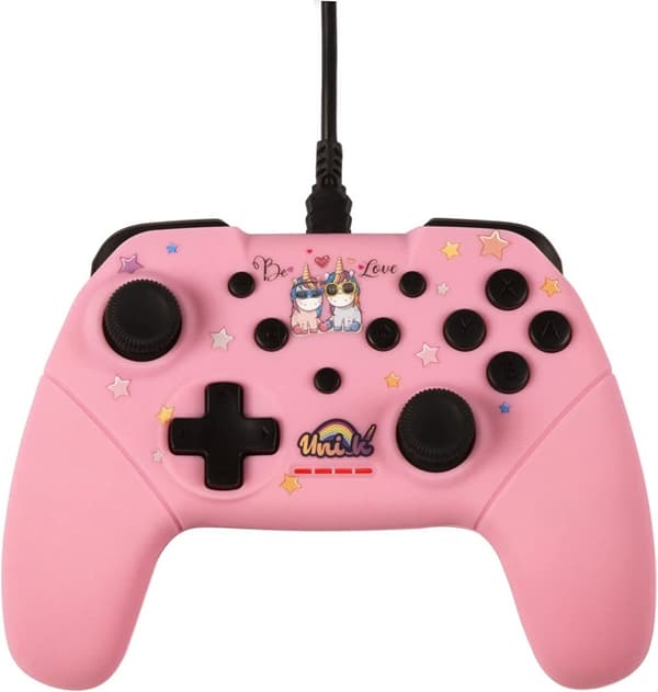 Konix Unik Switch Wired Controller (Be Love Pink)  (wii)