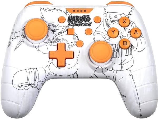 Konix Naruto Switch Wired Controller (White)  (wii)