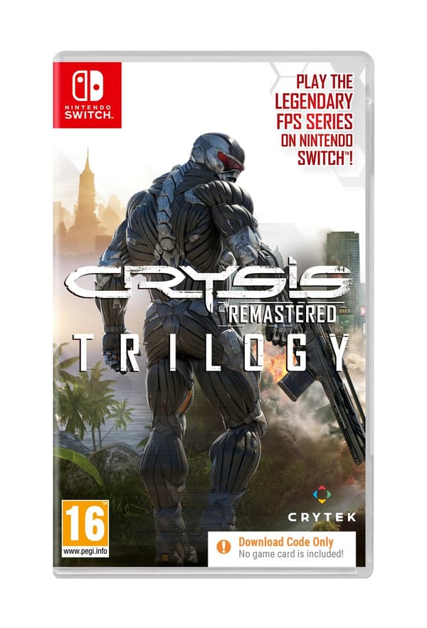 Crysis Remastered Trilogy (Code in a Box) (Nintendo Switch)