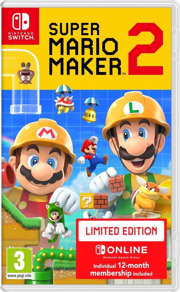 Super Mario Maker 2 Limited Edition (nintendo Switch) (Nintendo Switch)