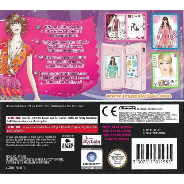 My Paris Fashion House Nintendo DS (Brukt)