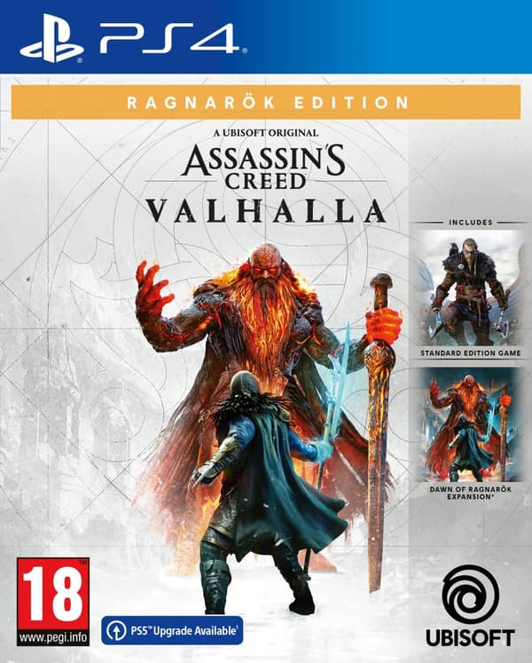 Assassins Creed Valhalla: Ragnark Double Pack (PlayStation 4)