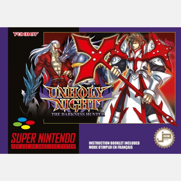 Unholy Night : The Darkness Hunter - Super Nintendo