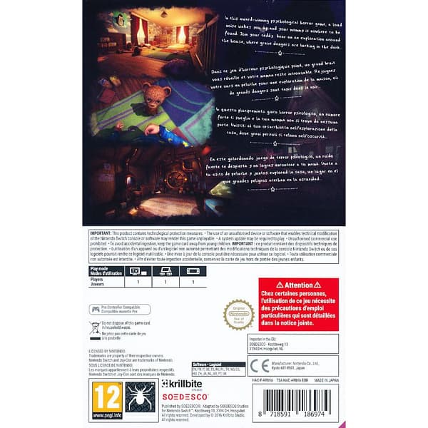 Among the Sleep Enhanced Edition Nintendo Switch