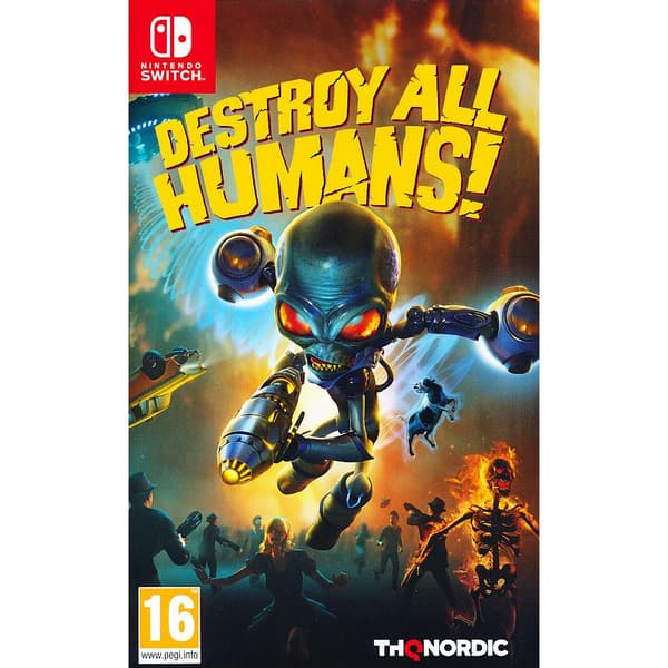 Destroy All Humans Nintendo Switch