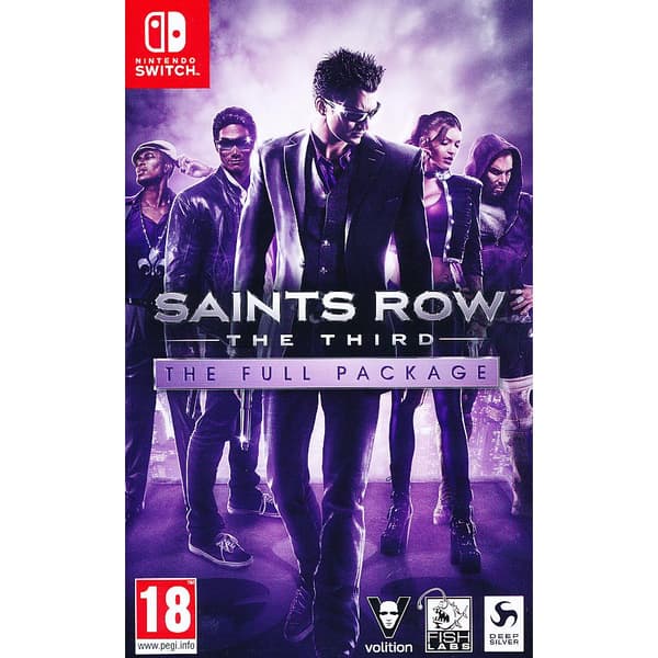 Saints Row The Third Full Package Nintendo Switch