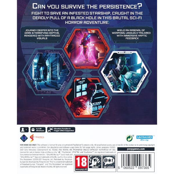 The Persistence Enhanced Playstation 5 PS5