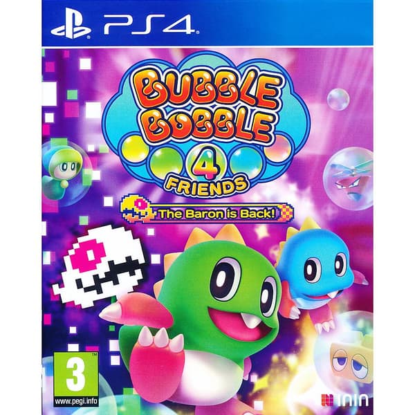 Bubble Bobble 4 Friends The Baron is Back Playstation 4 PS4