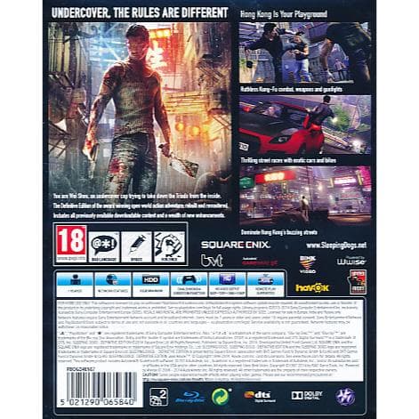Sleeping Dogs Definitive Edition Playstation 4 PS4