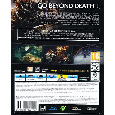 Dark Souls II Scholar of the First Sin Playstation 4 PS4
