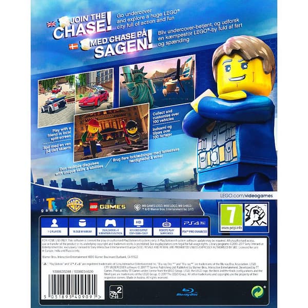 Lego City Undercover Playstation 4 PS4