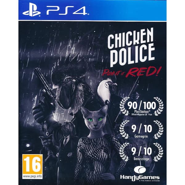 Chicken Police Paint it Red Playstation 4 PS4