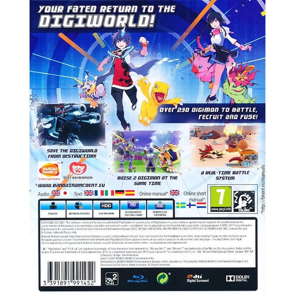 Digimon World Next Order Playstation 4 PS4