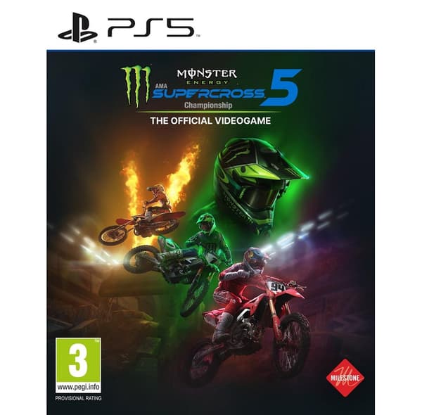 Monster Energy Supercross - The Official Videogame 5 (playstation 5) (Playstation 5)