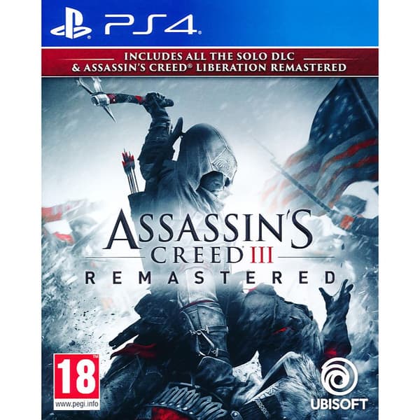 Assassins Creed III Remastered Playstation 4 PS4