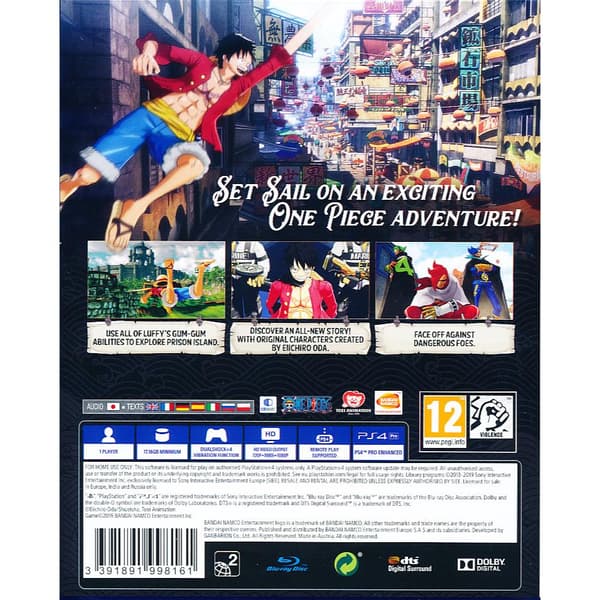 One Piece World Seeker Playstation 4 PS4