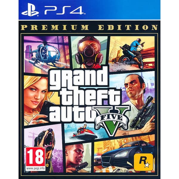 Grand Theft Auto V Premium Edition Playstation 4 PS4