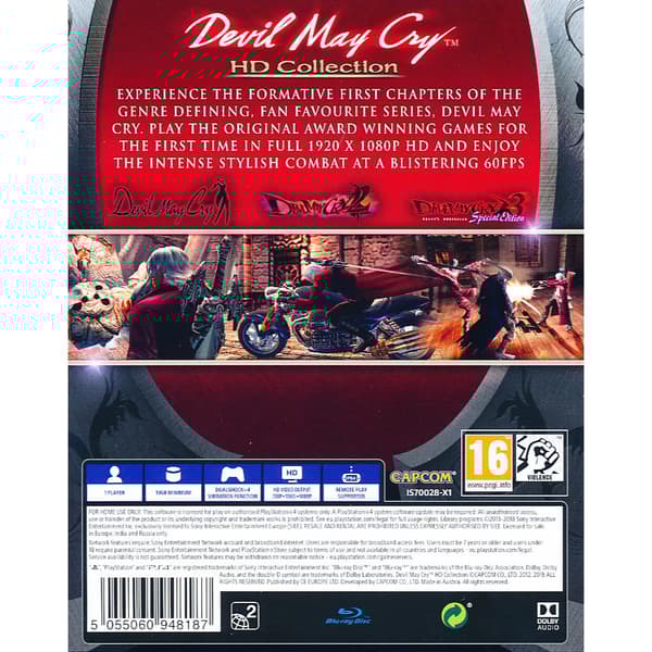 Devil May Cry HD Collection Playstation 4 PS4