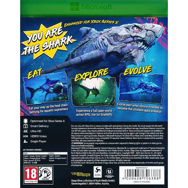 Maneater Xbox Series X Xbox One
