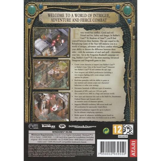 Baldurs Gate II Shadows of Amn PC