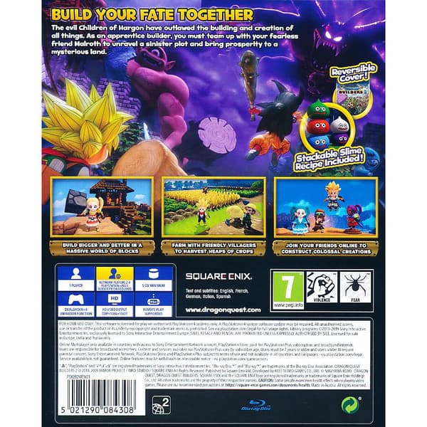 Dragon Quest Builders 2 Playstation 4 PS4