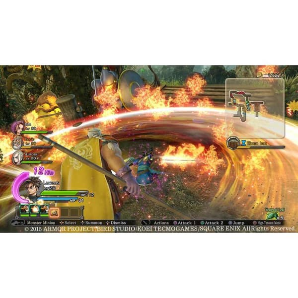 Dragon Quest Heroes The World Trees Woe and the Blight Below Playstation 4 PS4