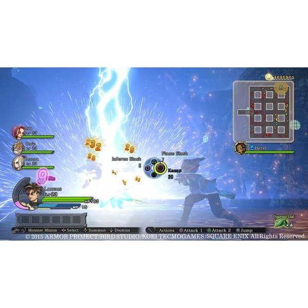 Dragon Quest Heroes The World Trees Woe and the Blight Below Playstation 4 PS4