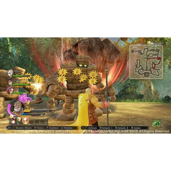 Dragon Quest Heroes The World Trees Woe and the Blight Below Playstation 4 PS4