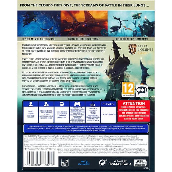 The Falconeer Warrior Edition Playstation 4 PS4