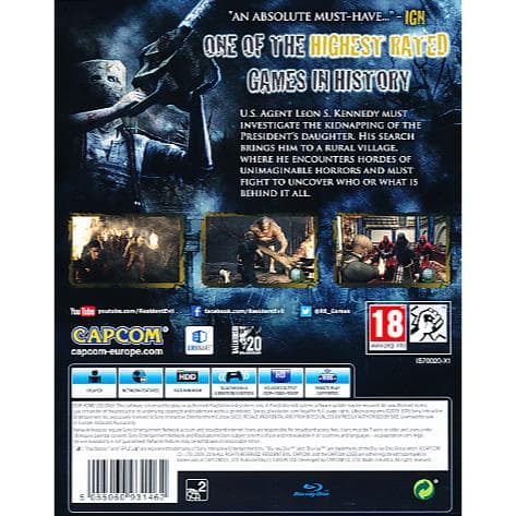 Resident Evil 4 Playstation 4 PS4