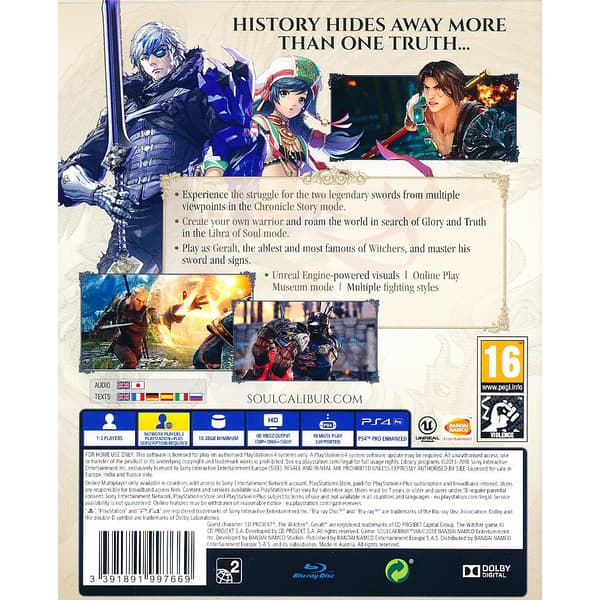 SoulCalibur VI Playstation 4 PS4