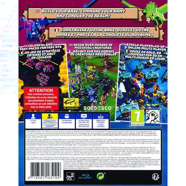 8-Bit Hordes Playstation 4 PS4