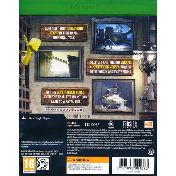 Little Nightmares Complete Edition Xbox One