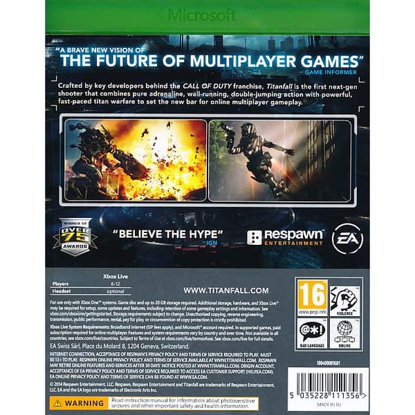Titanfall Xbox One