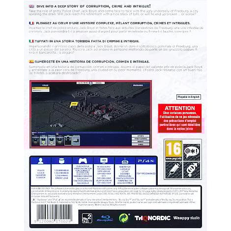 This is the Police Playstation 4 PS4