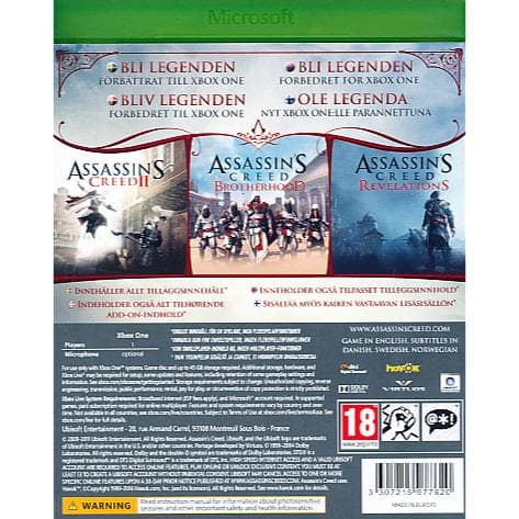 Assassins Creed The Ezio Collection Xbox One