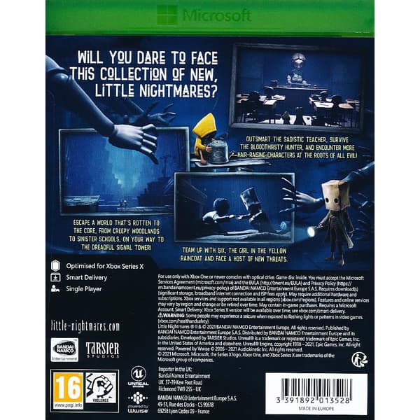 Little Nightmares II Xbox Series X Xbox One
