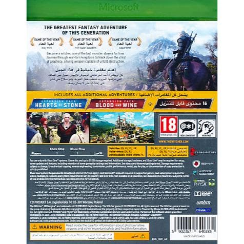 The Witcher 3 Wild Hunt Game of the Year Edition Xbox One