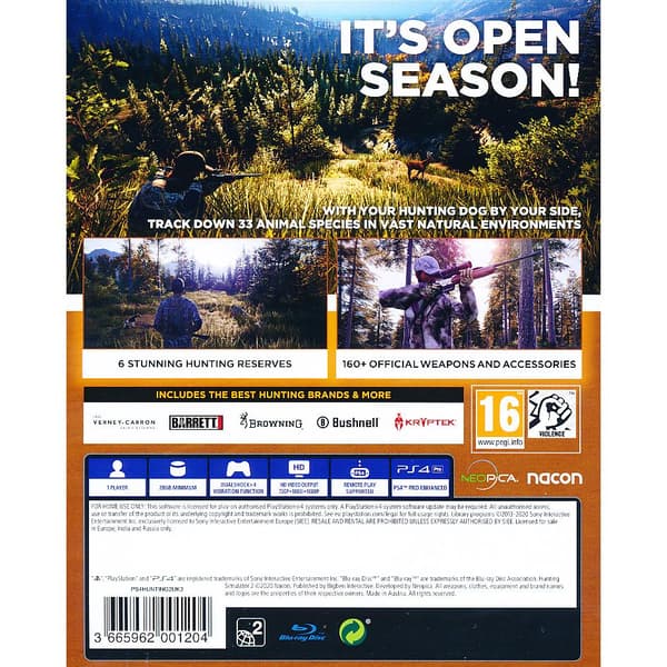 Hunting Simulator 2 Playstation 4 PS4