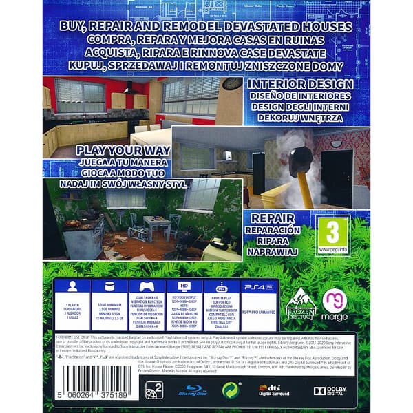 House Flipper Playstation 4 PS4